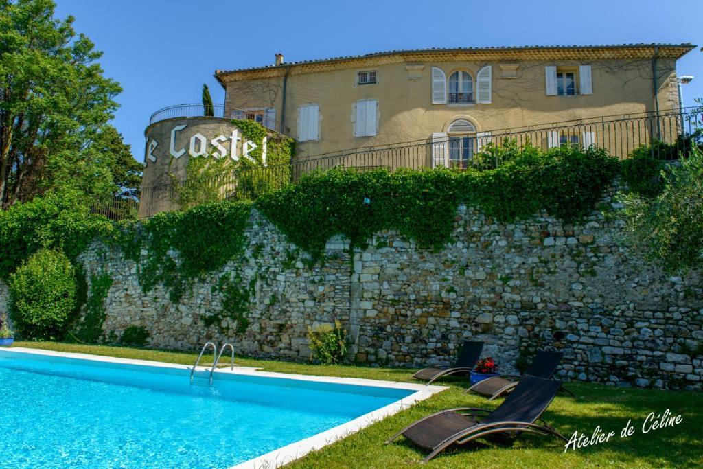 Le Castel Du Mont Boise Hotel Montboucher-sur-Jabron Exterior foto
